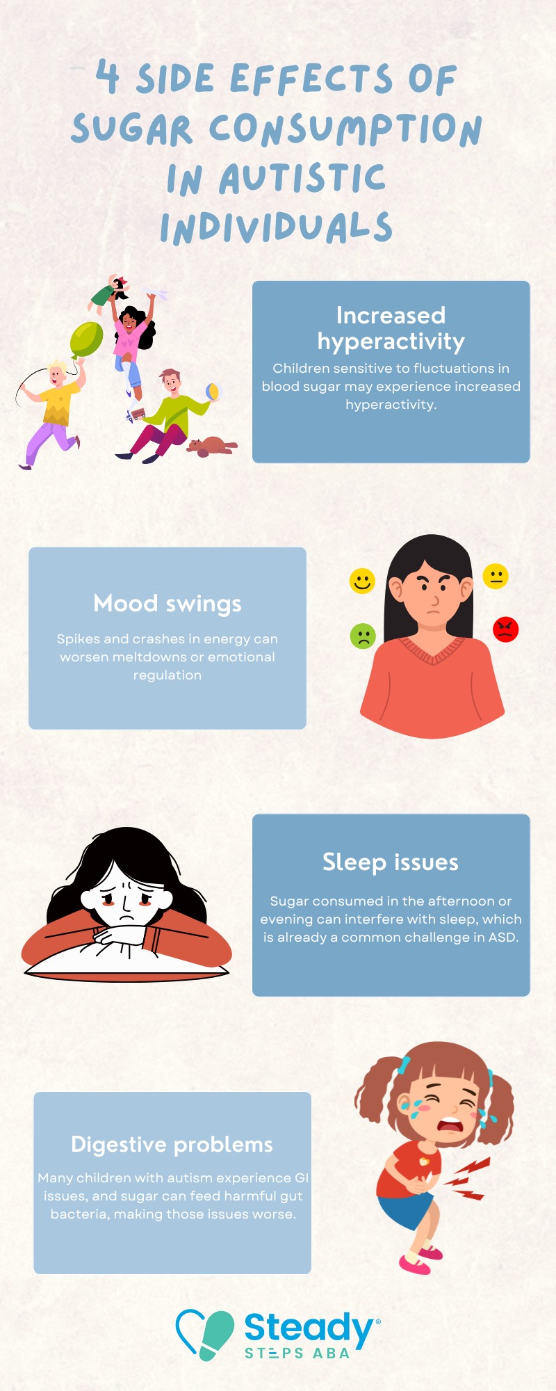 does sugar affect autism